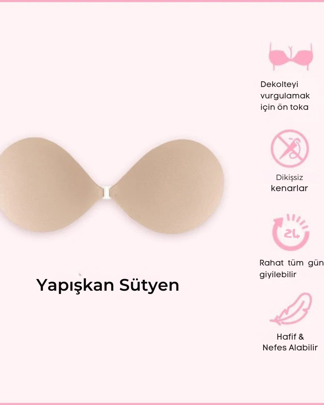 Push-up Göğüs dikleştirici sütyen